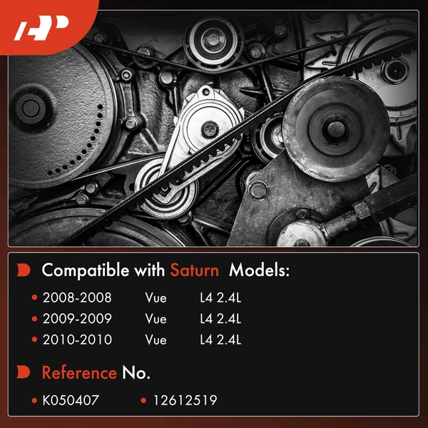 40.79 inch Serpentine Belt for Saturn Vue 2008-2010 L4 2.4L GAS