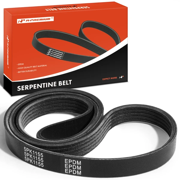 45.49 inch Serpentine Belt for 1994-1995 BMW 850CSi