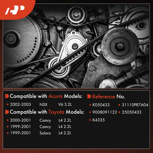 43.24 inch Serpentine Belt for Toyota Camry Solara Acura 20-05 NSX 02-05 2.2L 3.2L