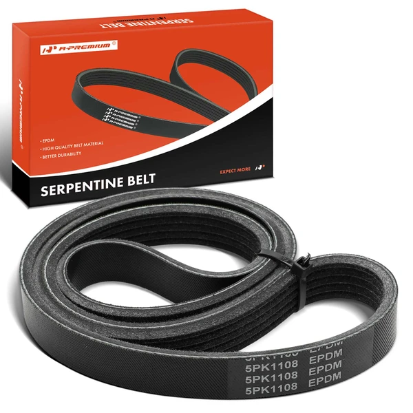 43.62 inch Serpentine Belt for 2001-2006 Hyundai Santa Fe