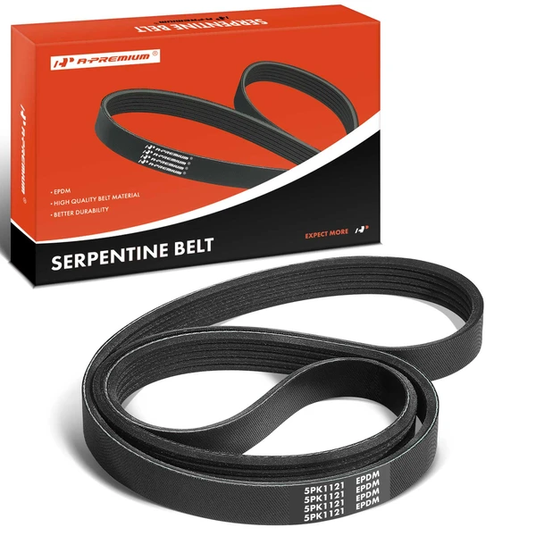 44.13 inch Serpentine Belt for Mitsubishi Mirage Honda Insight Dodge BMW Toyota