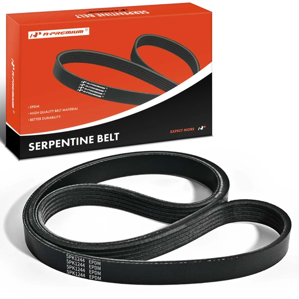 48.97 Inch Serpentine Belt for 1990-1992 Daihatsu Rocky
