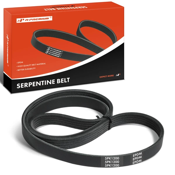 47.37 inch Serpentine Belt for 1996-1998 Oldsmobile Achieva