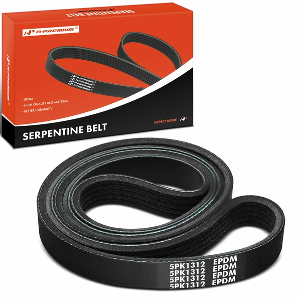 51.66 inch Serpentine Belt for 1993-1995 Mazda RX-7