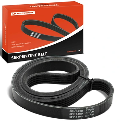 58.65 inch Alternator & Power Steering Serpentine Belt