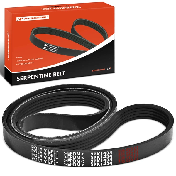 56.45 inch Serpentine Belt for Volkswagen Passat Ford Thunderbird Mercury Cougar