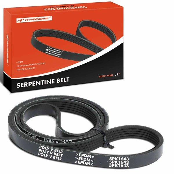 64.67 inch Serpentine Belt for Suzuki Sidekick 1996-1997 1.8L with Air Conditioning