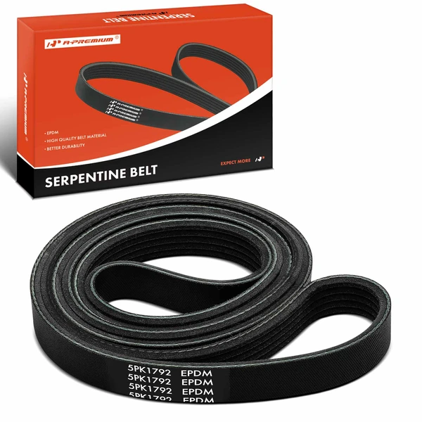 70.57 inch Serpentine Belt for 1987-1991 Pontiac Tempest