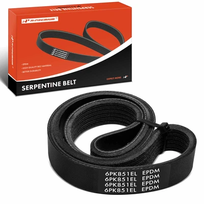 33.5 inch Air Conditioning Serpentine Belt