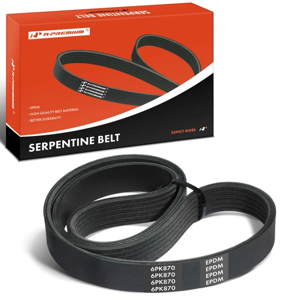 34.12 inch Serpentine Belt for Porsche 928 International Harvester 9900ix SFA