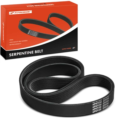 37.13 inch Serpentine Belt