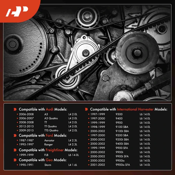 41.5 inch Serpentine Belt for Toyota Camry Volkswagen Jetta Passat Golf Ford Ranger