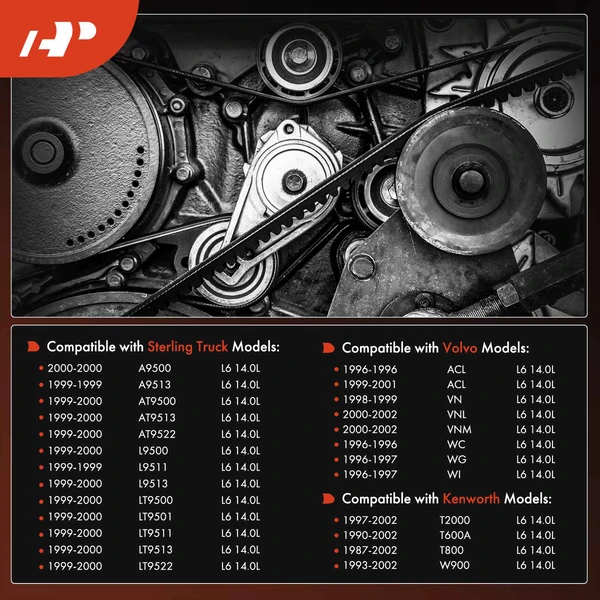 42.54 inch Serpentine Belt for BMW Dodge Ford Freightliner International Harvester