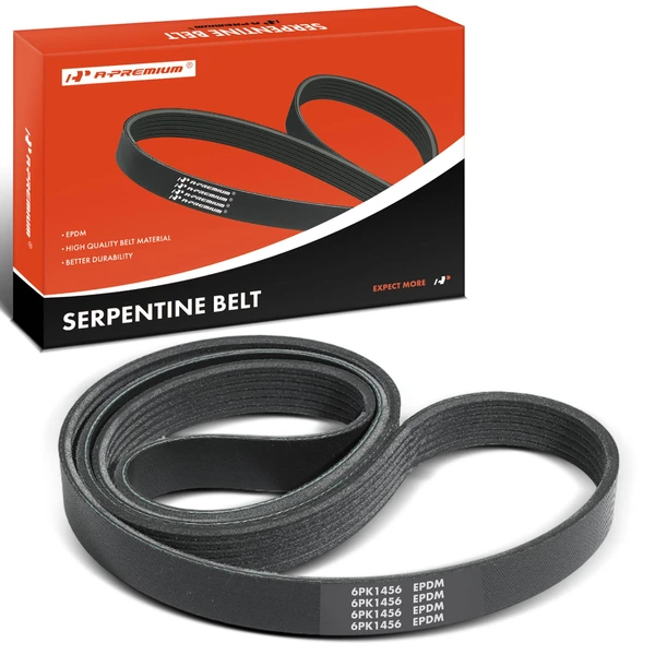 57.34 inch Serpentine Belt for Cadillac CT6 2016-2019 BMW Z4 2003-2005 2.5L 3.0L GAS