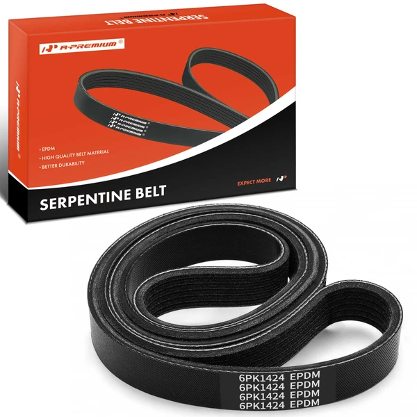55.95 inch Serpentine Belt for Chrysler Voyager Dodge Caravan Freightliner Classic