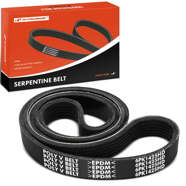 56.09 inch Heavy Duty Serpentine Belt for 2023-2024 Ford F-250 Super Duty