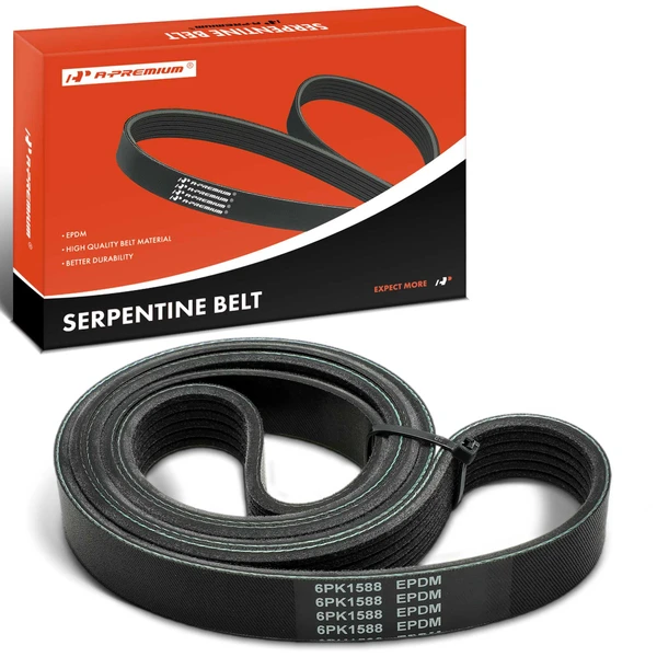62.37 inch Serpentine Belt for 1995-2000 Ford Contour