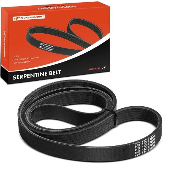 60.34 inch Air Conditioning Serpentine Belt for Ford Escape Buick Oldsmobile Pontiac