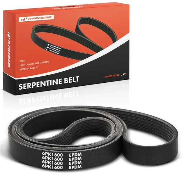 63.04 Inches Serpentine Belt for 2000-2004 Dodge Intrepid