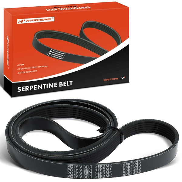 72.17 inch Serpentine Belt for Mitsubishi Outlander 2003 Porsche 718 Boxster GAS