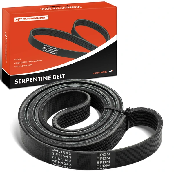 76.48 inch Serpentine Belt for Chrysler Pacifica 06-08 3.8L GAS Naturally Aspirated