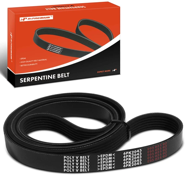 80.45 inch Serpentine Belt for Jeep Cherokee Chrysler 200 Ford E-150 Starcraft Bus