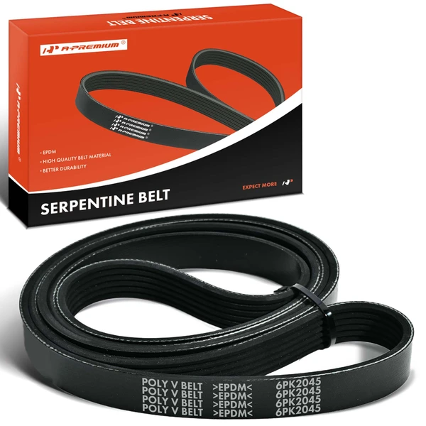 80.58 inch Serpentine Belt for 1983-1984 Mercury Capri