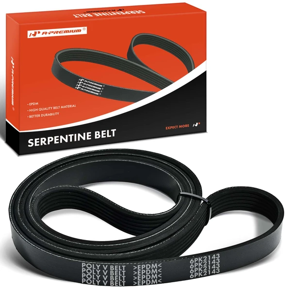 84.37 inch Serpentine Belt for BMW F02 F10 F15 535d 535d xDrive 740Ld xDrive X5 3.0L