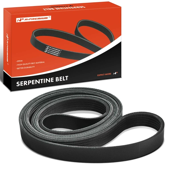 86.65 inch Serpentine Belt for Ford Fusion 2010-2012 Mercury Milan 2010-2011 2.5L