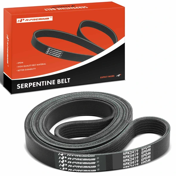 95.24 inch Serpentine Belt for 1999-2000 2003-2008 GMC Savana 1500