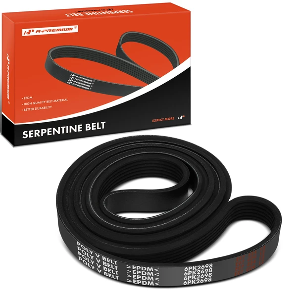 106.22 inch Serpentine Belt for Chevy Express 2500 Express 3500 GMC Savana 2500 Ram