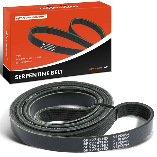 108.14 inch Heavy Duty Serpentine Belt for 2018-2019 Ford F-650