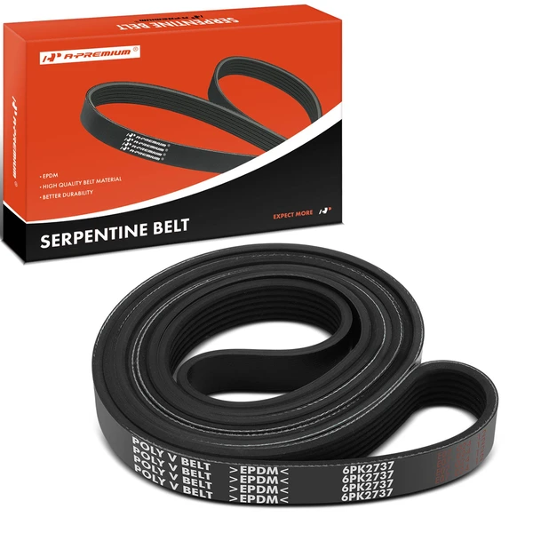 107.75 inch Serpentine Belt for Ford F-53 Motorhome Chassis F-650 F-750 V10 6.8L