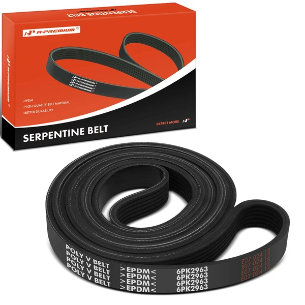 116.654 inch Serpentine Belt for 2020-2024 GMC Sierra 2500 HD