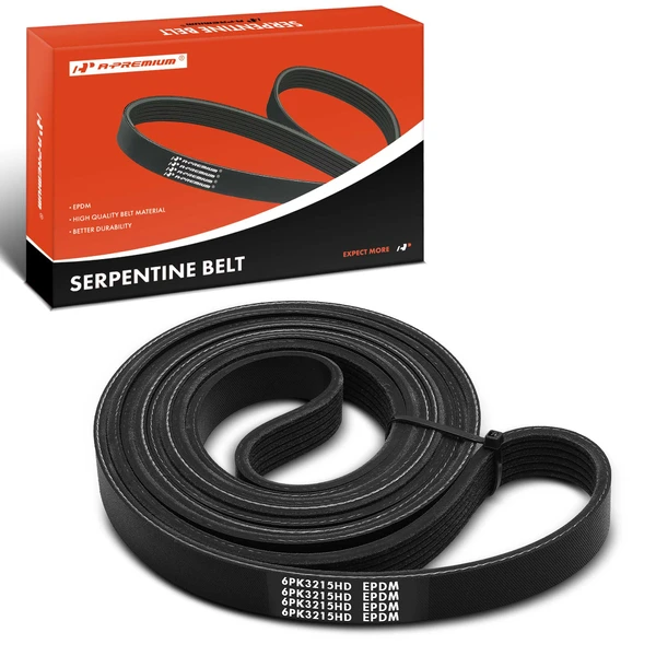 126.58 inch Heavy Duty Serpentine Belt for Ford F-250 F-350 Super Duty 2005-2008