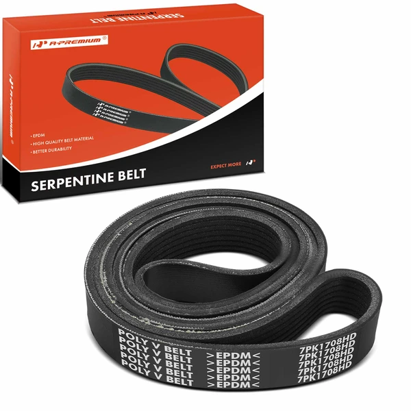 67.24 inch Heavy Duty Serpentine Belt for 1995-1998 Peterbilt 330