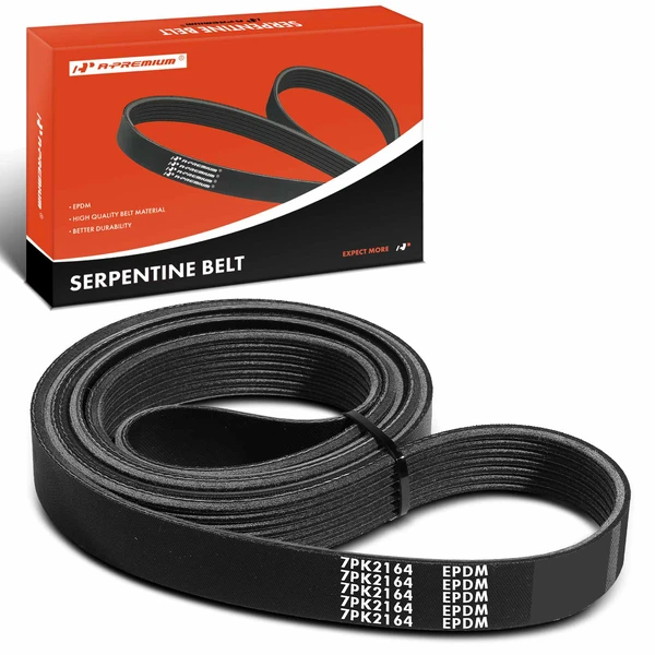 85.13 inch Serpentine Belt for Honda Civic 2006 1.8L GAS CNG with Air Conditioning