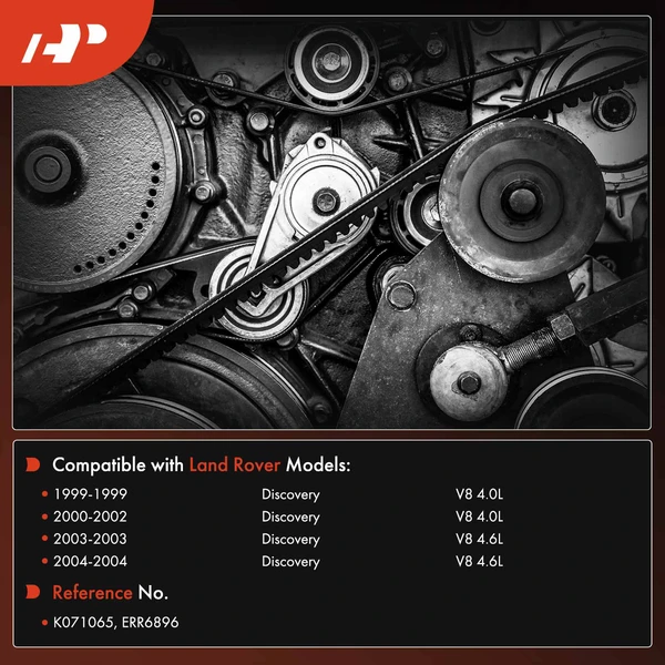 106.53 inch Serpentine Belt for Land Rover Discovery 1999-2004 V8 4.0L V8 4.6L GAS