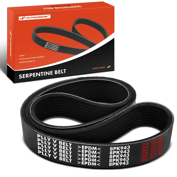 37.13 inch Serpentine Belt for 2013-2015 BMW ActiveHybrid 3