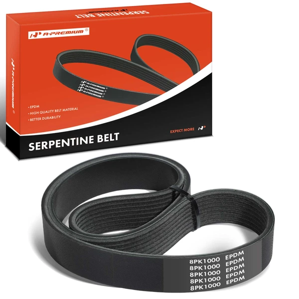 39.37 inch Serpentine Belt for Ford Thunderbird 1989-1995 Mercury Cougar 1989-1990