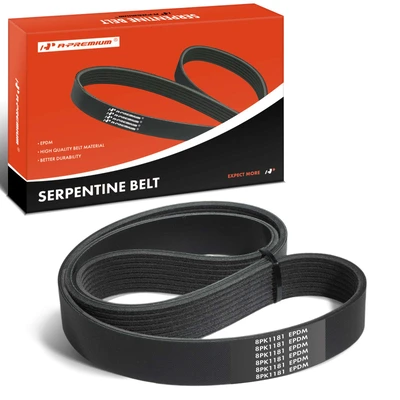 46.48 Inch Serpentine Belt