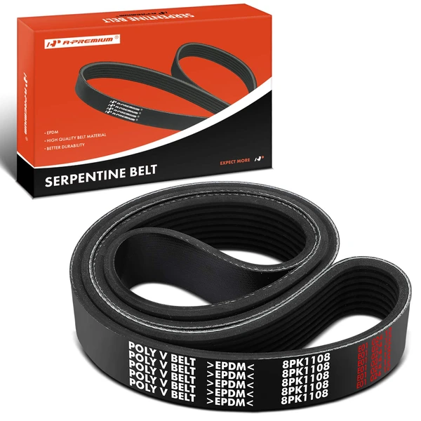 43.62 Inch Serpentine Belt for 1992 Peterbilt 357