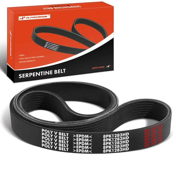 50.49 inch Heavy Duty Serpentine Belt for Freightliner M2 Peterbilt Sterling Truck