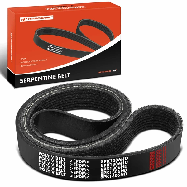 51.41 inch Heavy Duty Serpentine Belt for Hino 238 258 338 New Flyer C40 Orion Bus