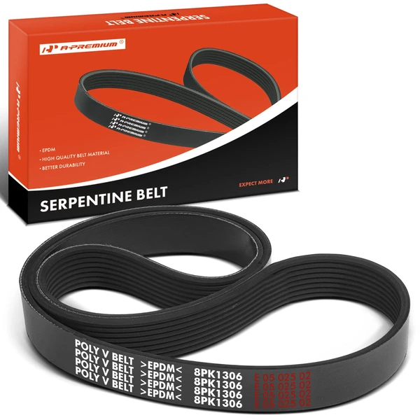 51.41 inch Serpentine Belt for Jaguar XJR Hino 238 258 New Flyer C40LF Orion Bus