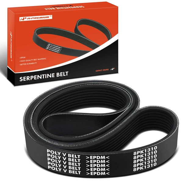 51.57 inch Supercharger Serpentine Belt for Jaguar Vanden Plas XJR 2000-2003 XKR