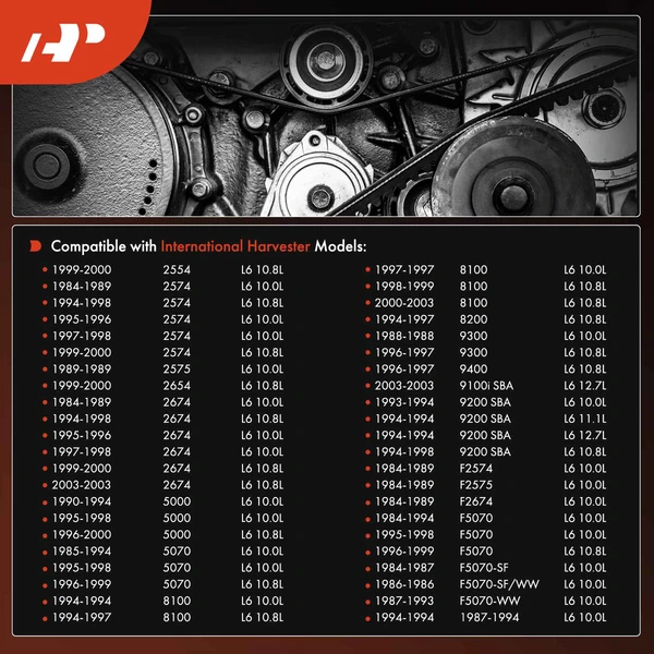 60.59 inch Serpentine Belt for Ford C Series L Series International Harvester 2574