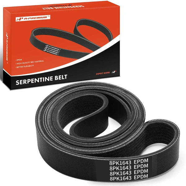 64.67 inch Serpentine Belt for Dodge D250 W250 Volvo ACL International Harvester