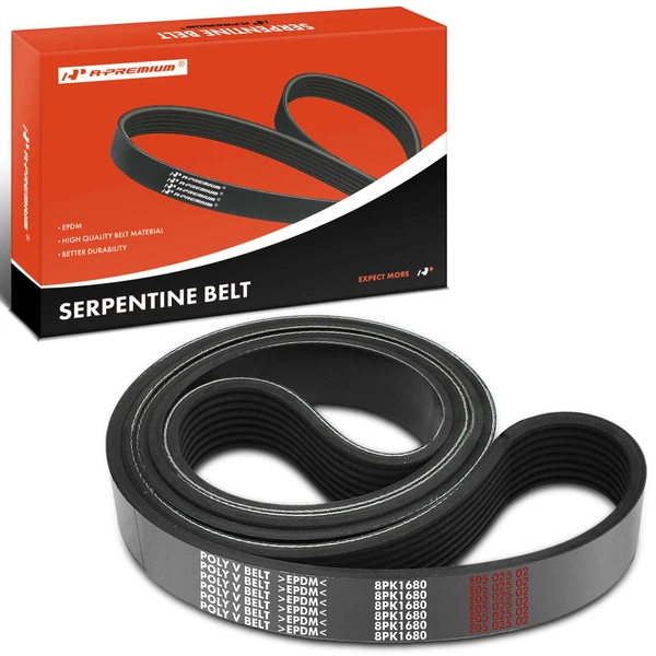 66.14 Inch Serpentine Belt for 2004 Ford F-150 Heritage