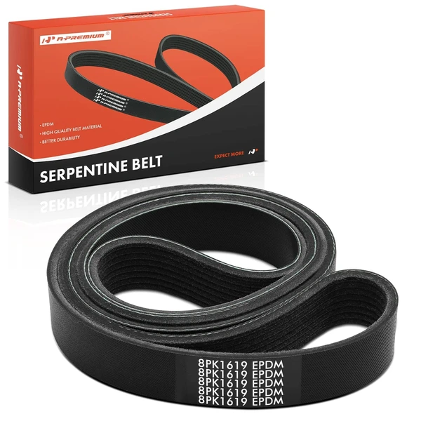 63.74 inch Serpentine Belt for Dodge D250 W250 Freightliner FL50 FL60 Blue Bird